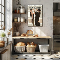 Contemporary and Traditional Style Fusion Artistic Poster PosterGoat