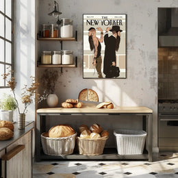 Contemporary and Traditional Style Fusion Artistic Poster PosterGoat