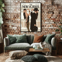 Contemporary and Traditional Style Fusion Artistic Poster PosterGoat