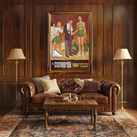 Converse Retro Basketball Nostalgia 1966 Sports Poster PosterGoat