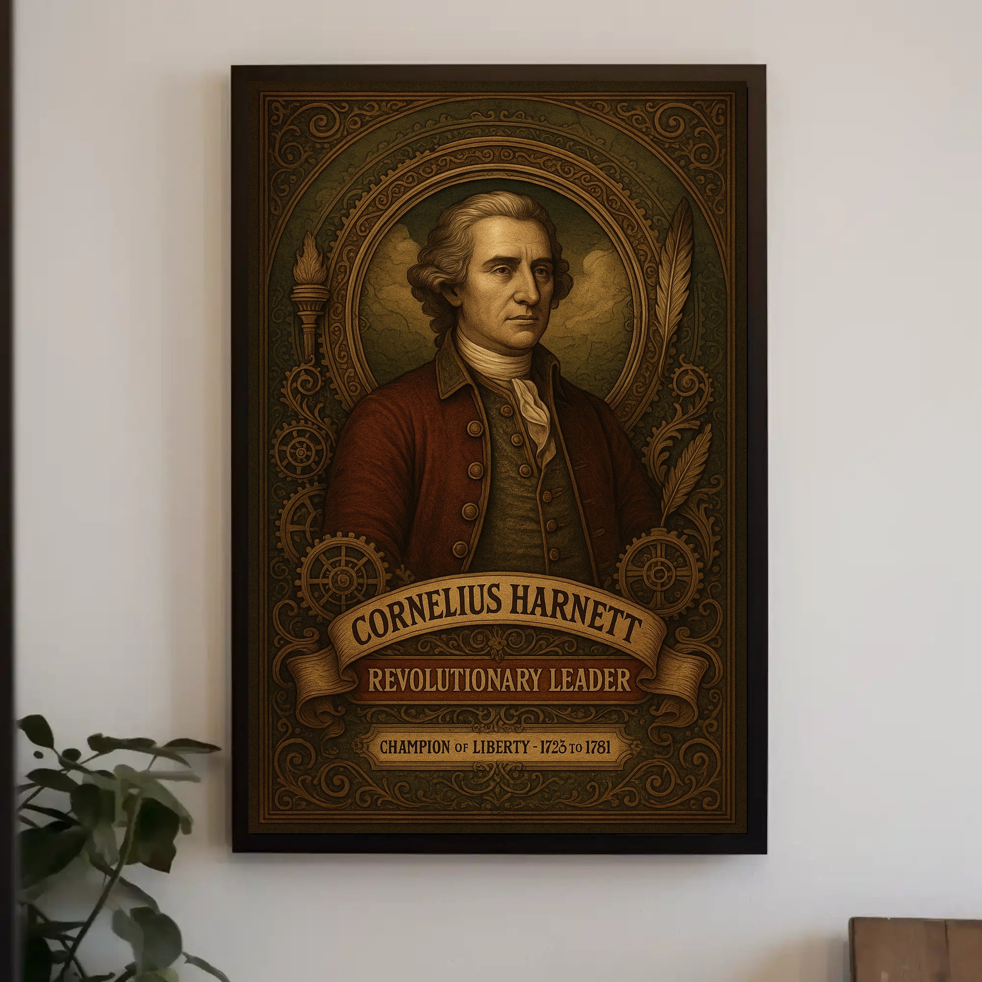 Cornelius Harnett Revolutionary Leader Poster PosterGoat