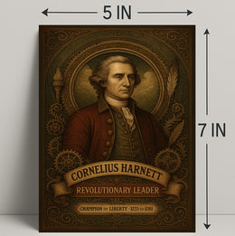 Cornelius Harnett Revolutionary Leader Poster PosterGoat