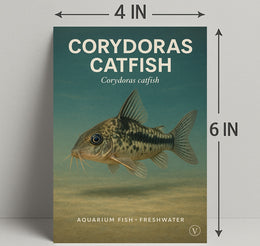 Corydoras Catfish Wall Art Decor Print PosterGoat