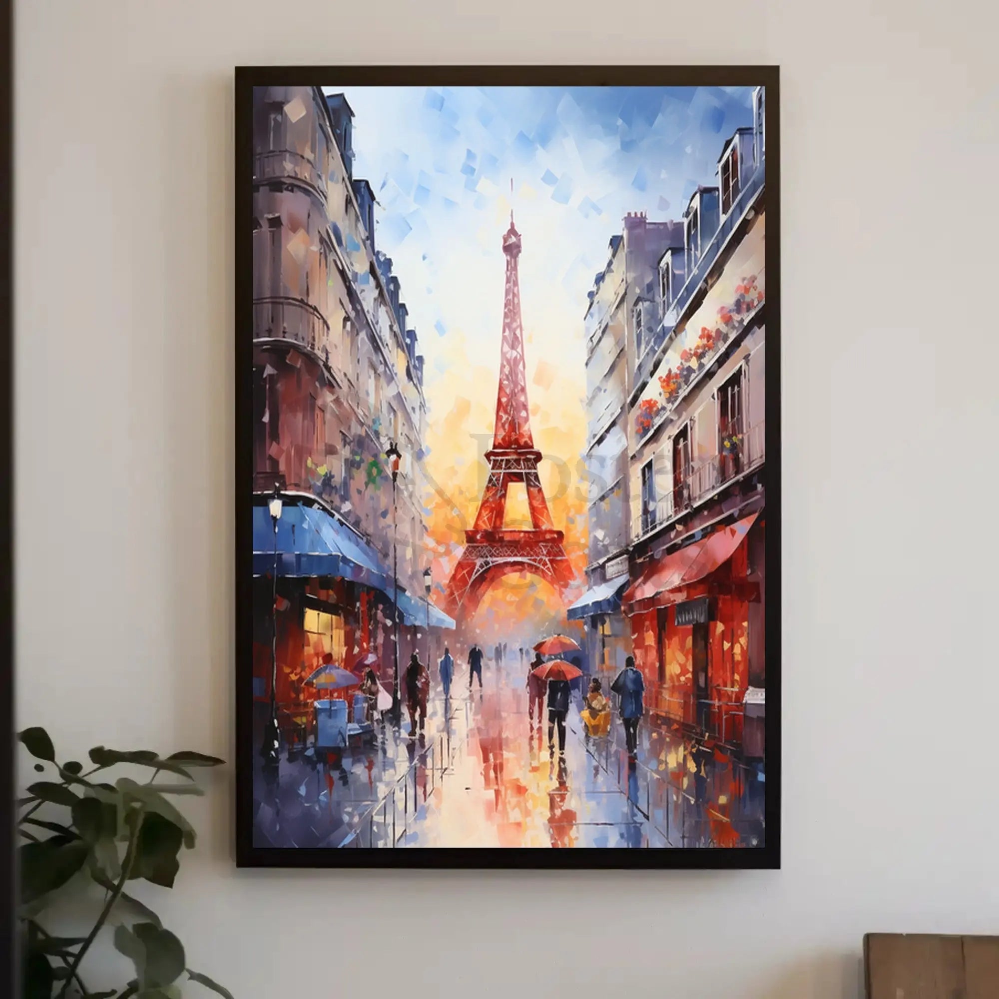 Cosmic Dreamscape: Abstract, Colorful Sky Art Poster PosterGoat