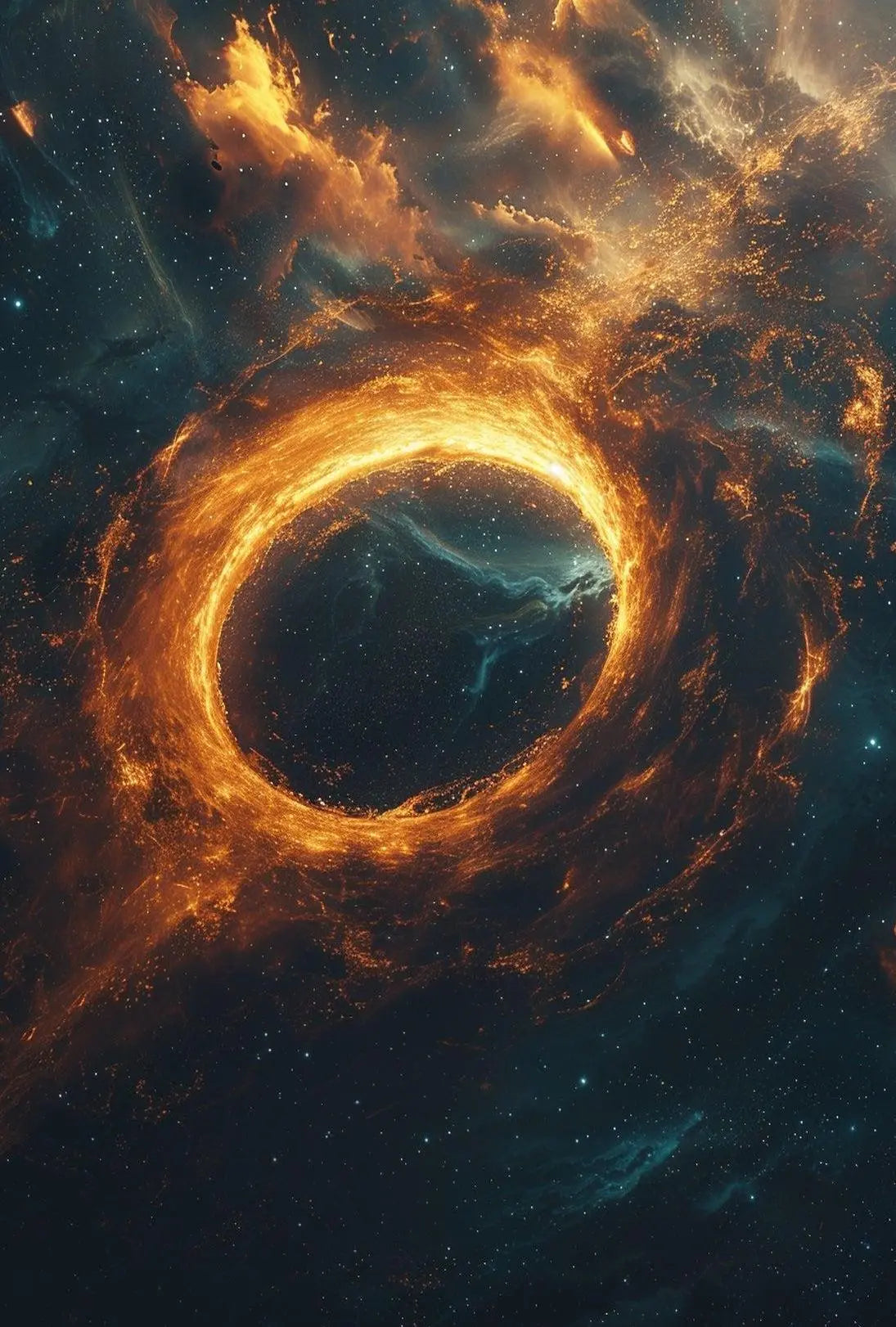 Cosmic Energy Portal: Futuristic Sci-Fi Poster PosterGoat