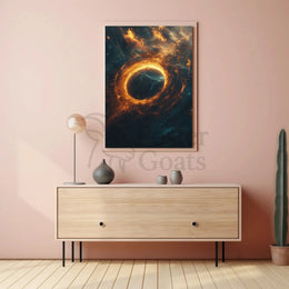 Cosmic Energy Portal: Futuristic Sci-Fi Poster PosterGoat