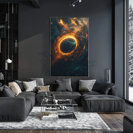 Cosmic Energy Portal: Futuristic Sci-Fi Poster PosterGoat