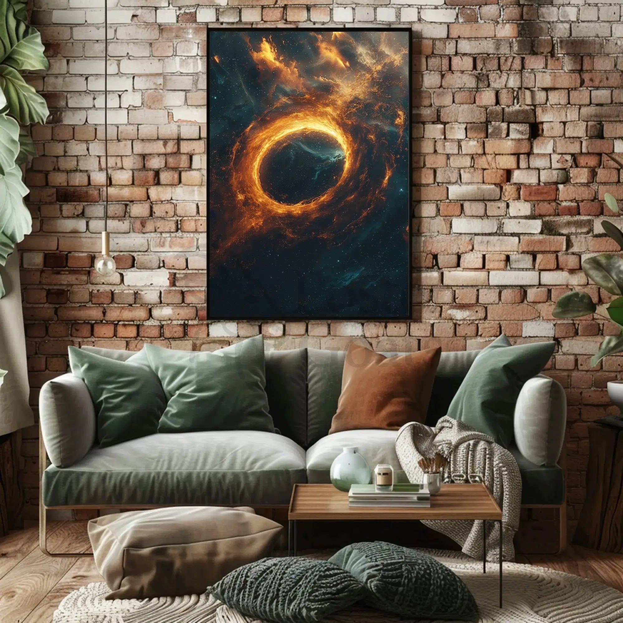 Cosmic Energy Portal: Futuristic Sci-Fi Poster PosterGoat