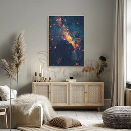 Cosmic Reflection Dreamlike Universe Artistic Pop Culture Poster PosterGoat