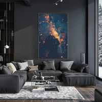 Cosmic Reflection Dreamlike Universe Artistic Pop Culture Poster PosterGoat