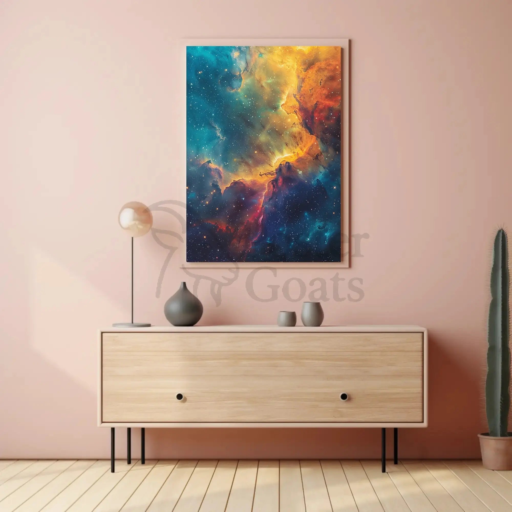 Cosmic Wonder Digital Print: Abstract, Artistic, or Pop Culture Poster PosterGoat