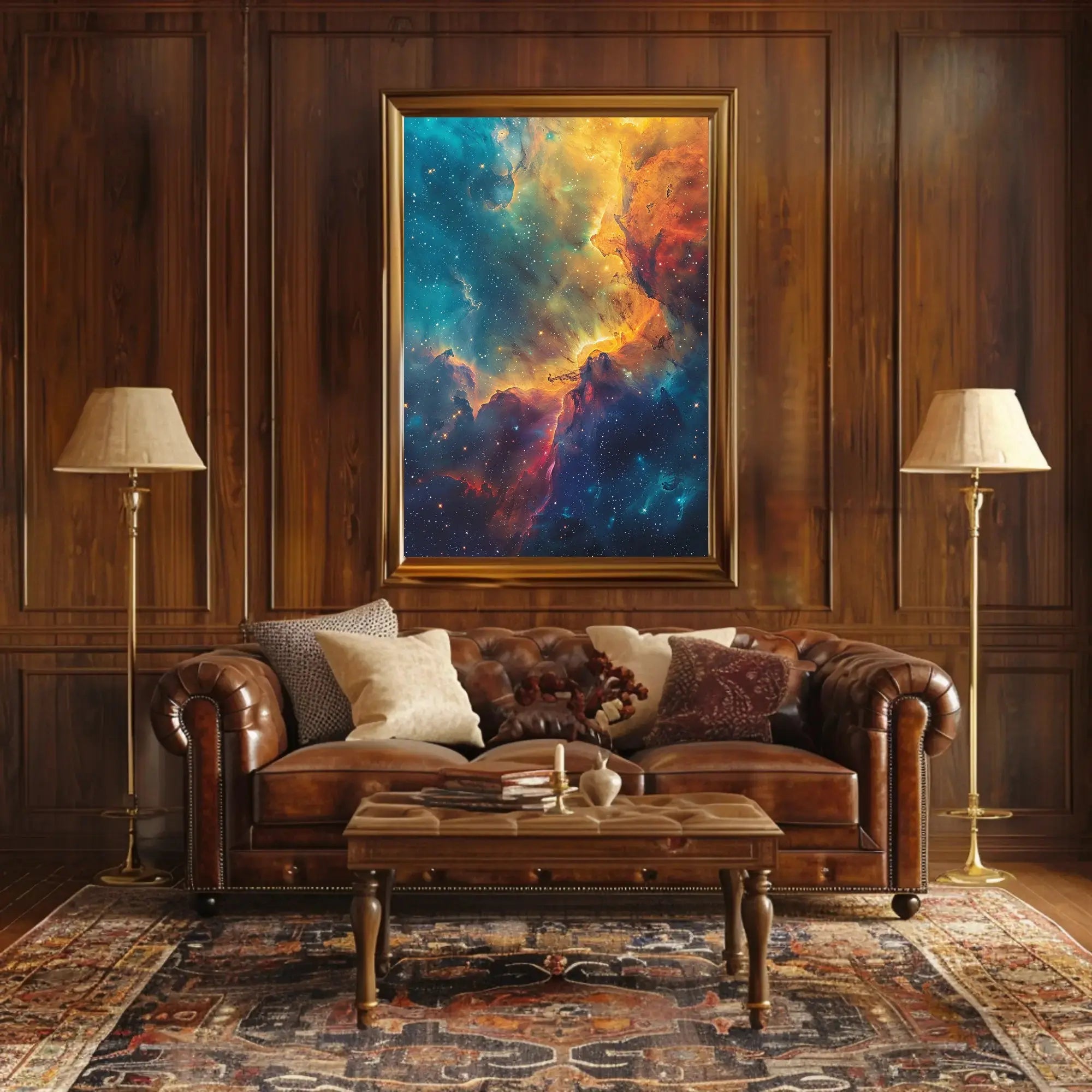 Cosmic Wonder Digital Print: Abstract, Artistic, or Pop Culture Poster PosterGoat