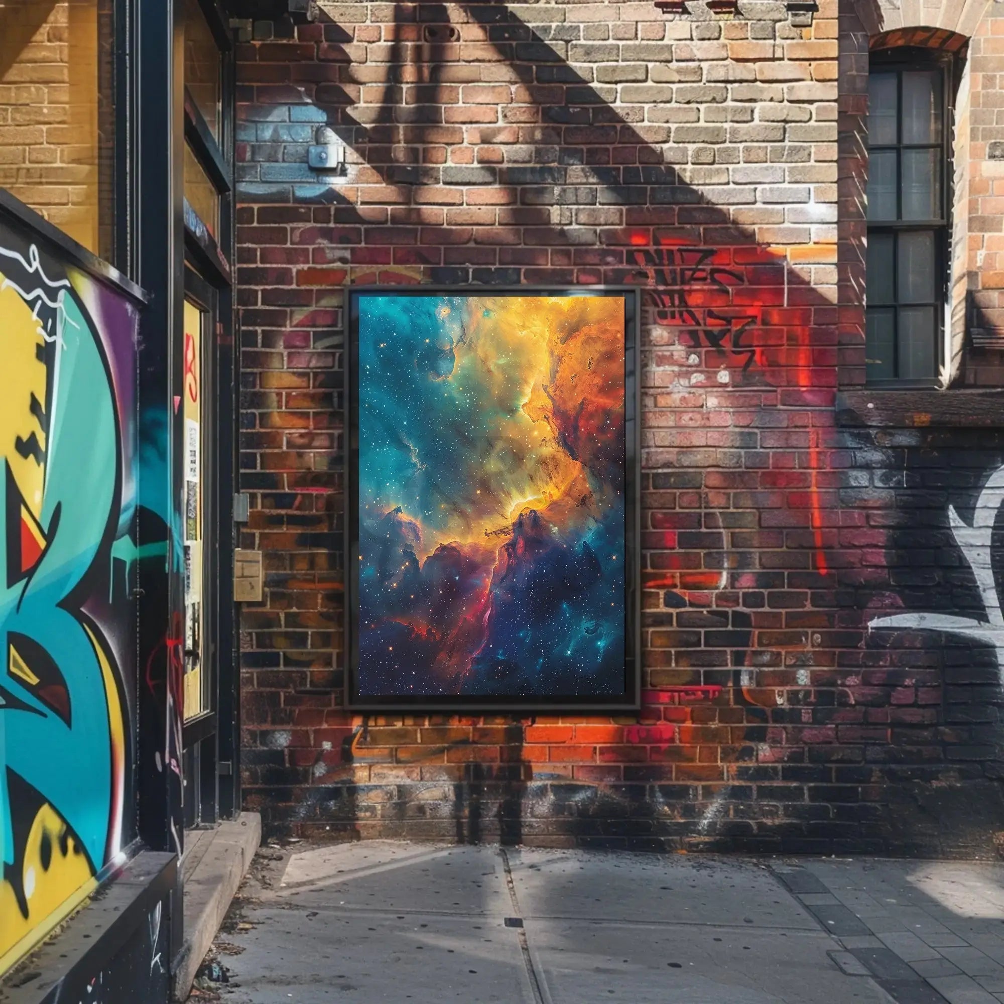 Cosmic Wonder Digital Print: Abstract, Artistic, or Pop Culture Poster PosterGoat