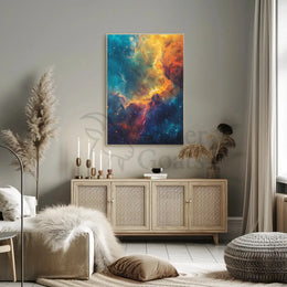 Cosmic Wonder Digital Print: Abstract, Artistic, or Pop Culture Poster PosterGoat