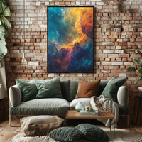 Cosmic Wonder Digital Print: Abstract, Artistic, or Pop Culture Poster PosterGoat