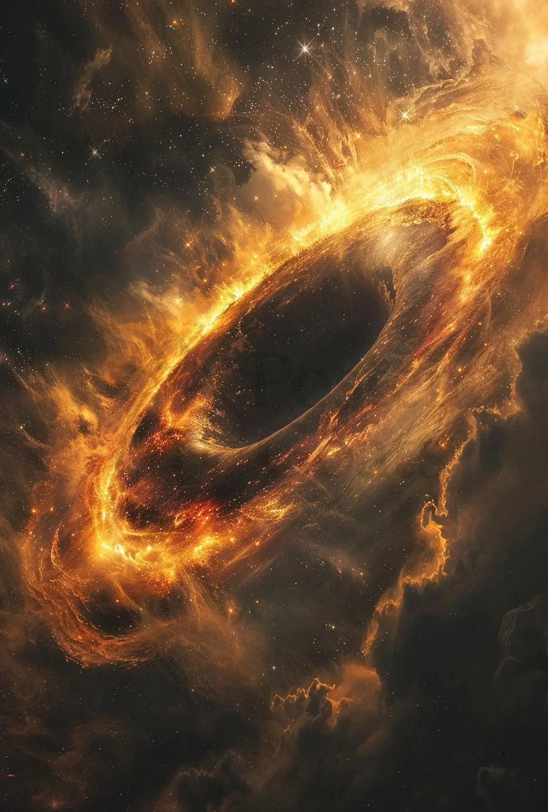 Cosmic Wonders Galaxy Art: Futuristic Sci-Fi Poster PosterGoat
