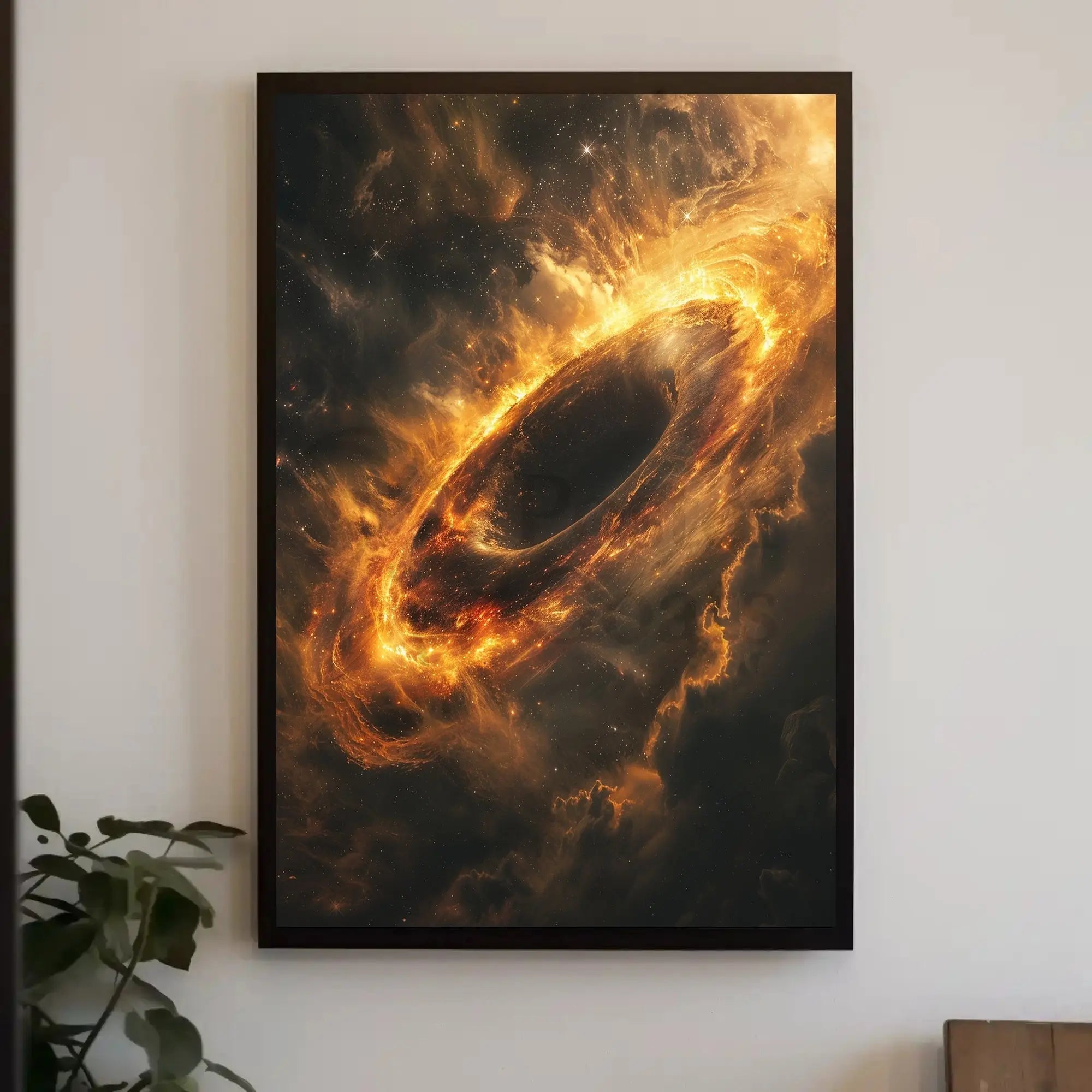 Cosmic Wonders Galaxy Art: Futuristic Sci-Fi Poster PosterGoat