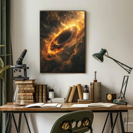 Cosmic Wonders Galaxy Art: Futuristic Sci-Fi Poster PosterGoat