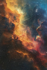 Cosmic Wonders: Awe-Inspiring Futuristic Sci-Fi Poster PosterGoat