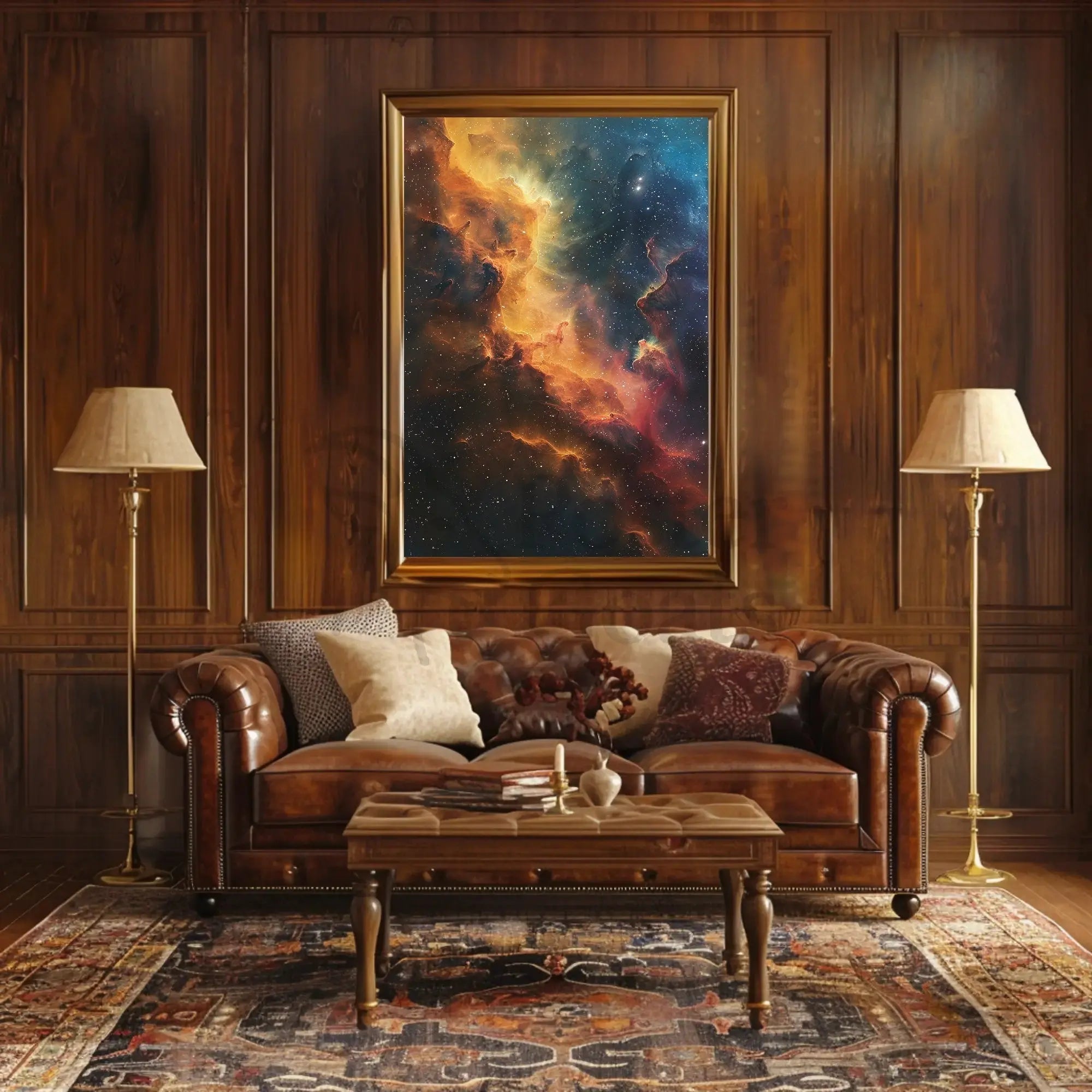 Cosmic Wonders: Awe-Inspiring Futuristic Sci-Fi Poster PosterGoat
