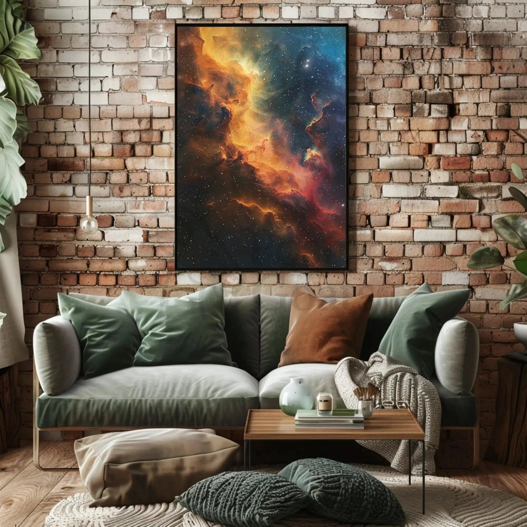 Cosmic Wonders: Awe-Inspiring Futuristic Sci-Fi Poster PosterGoat