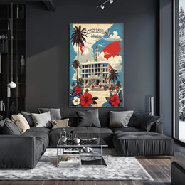 Cozumel Charm: Vintage Travel Poster PosterGoat