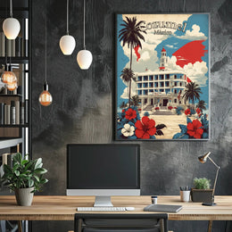 Cozumel Charm: Vintage Travel Poster PosterGoat