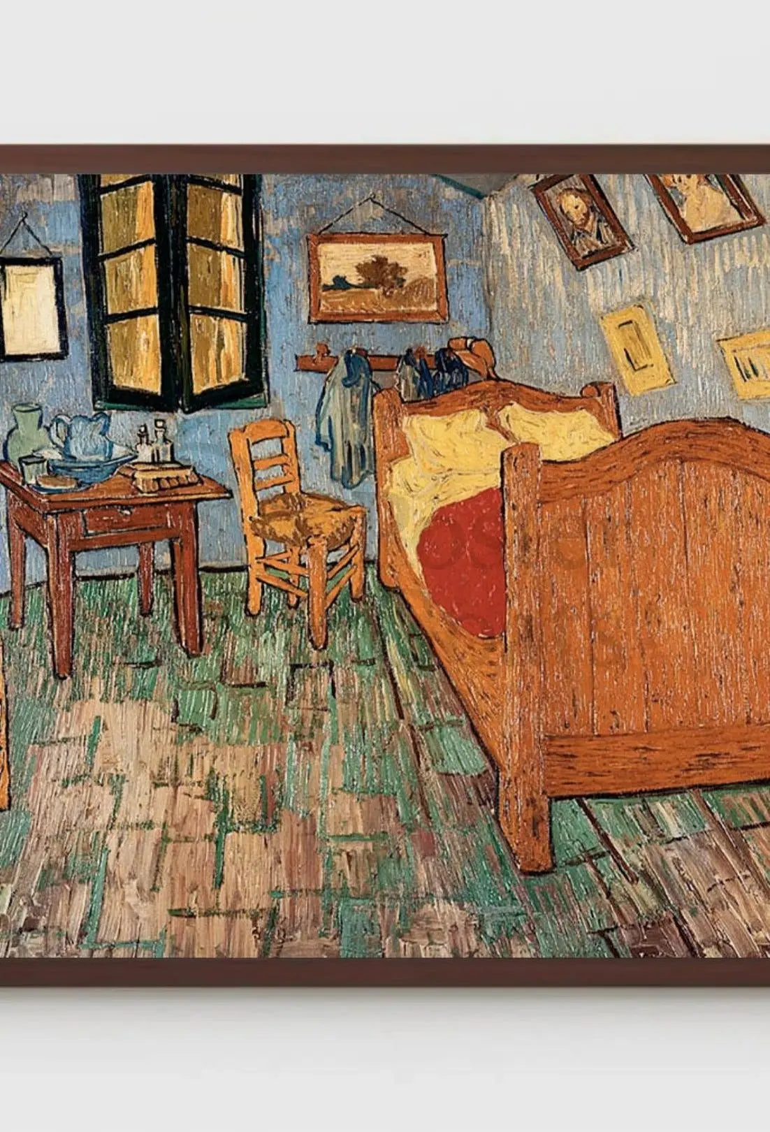 Cozy Post-Impressionism Rustic Bedroom Artistic Poster PosterGoat