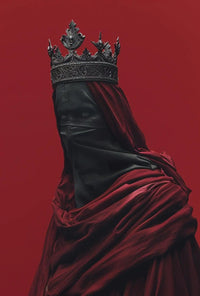 Crimson Royalty Fantasy Gothic Art Poster PosterGoat