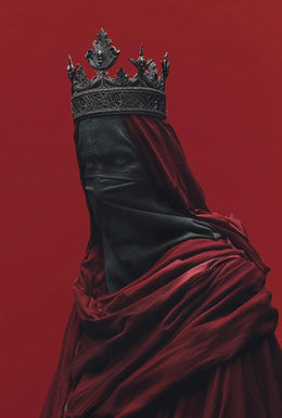 Crimson Royalty Fantasy Gothic Art Poster PosterGoat