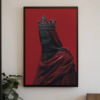 Crimson Royalty Fantasy Gothic Art Poster PosterGoat