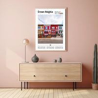Crown Heights Urban Charm Poster: Cultural or Heritage Poster PosterGoat
