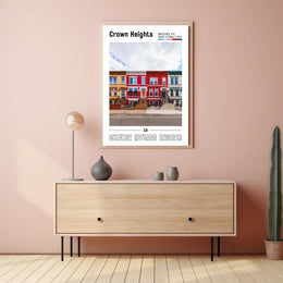 Crown Heights Urban Charm Poster: Cultural or Heritage Poster PosterGoat