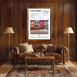 Crown Heights Urban Charm Poster: Cultural or Heritage Poster PosterGoat