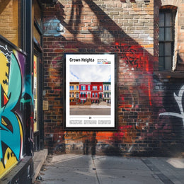 Crown Heights Urban Charm Poster: Cultural or Heritage Poster PosterGoat