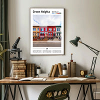 Crown Heights Urban Charm Poster: Cultural or Heritage Poster PosterGoat