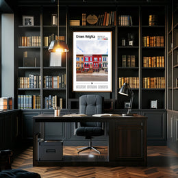Crown Heights Urban Charm Poster: Cultural or Heritage Poster PosterGoat