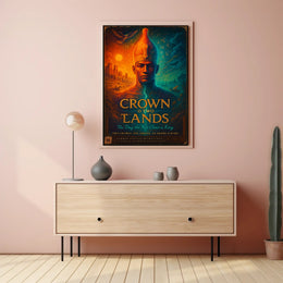 Crown of Two Lands Wall Art Print PosterGoat