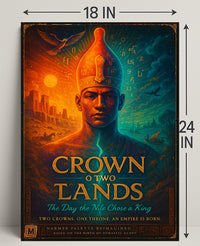 Crown of Two Lands Wall Art Print PosterGoat