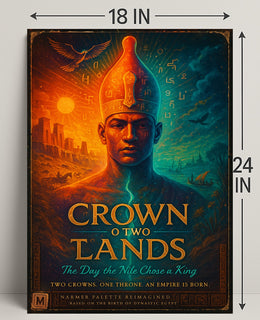 Crown of Two Lands Wall Art Print PosterGoat