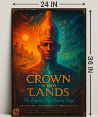 Crown of Two Lands Wall Art Print PosterGoat