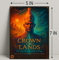 Crown of Two Lands Wall Art Print PosterGoat