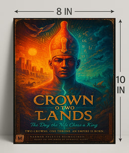 Crown of Two Lands Wall Art Print PosterGoat