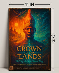 Crown of Two Lands Wall Art Print PosterGoat