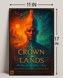 Crown of Two Lands Wall Art Print PosterGoat