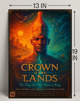 Crown of Two Lands Wall Art Print PosterGoat