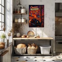 Cruisin' Woodward Classic Car Cultural Heritage Poster PosterGoat