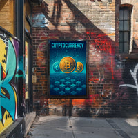 Cryptocurrency Innovation Digital Art Futuristic Sci-Fi Poster PosterGoat