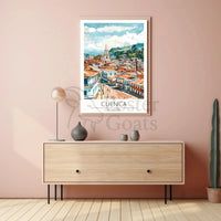 Cuenca Ecuador Scenic View Travel Poster PosterGoat