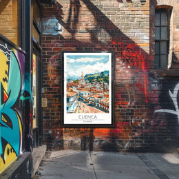 Cuenca Ecuador Scenic View Travel Poster PosterGoat
